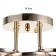 AIRIS CHARS 2H27 40W gold 42x15x23 cm Bayerlux