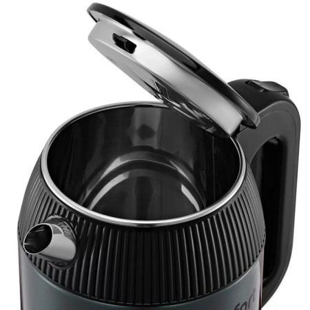 Electric ketter KitFort KT-6679, metal/plastic, 2 l, 1500-1700 watts, black-1