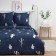 Bed linen saving and 1.5 joint ventures “Cacti”, 147x215cm, 150x215cm, 70x70cm-2 pcs, Kolisatin, 80g/m²
