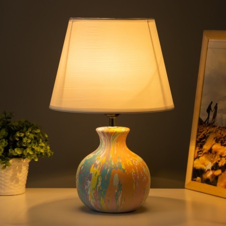 Board lamp "Corin" E27 40W multi -colored 22.5x22.5x32.5 cm Risalux-1