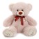 Soft toy "Bear Archie" Latte, 50 cm