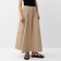 Women's skirt with Minaku pocket: safari beige color, rn 48