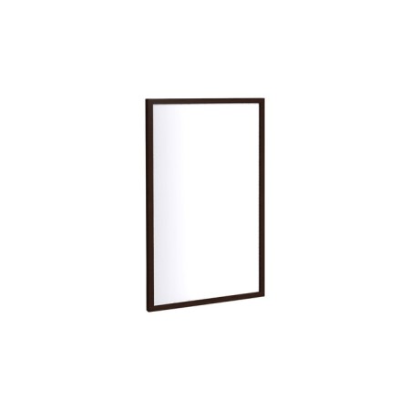 Hinged mirror "Norwood 7", 549 × 32 × 892 mm, chocolate nut color-1