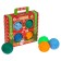 Gift set of developing tactile balls “Magic Suitcase”, 4 pcs., New Year's gift packaging, crumb me
