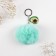 Fluffy keychain, children's “avocadic fluff”, 9 x 10 cm