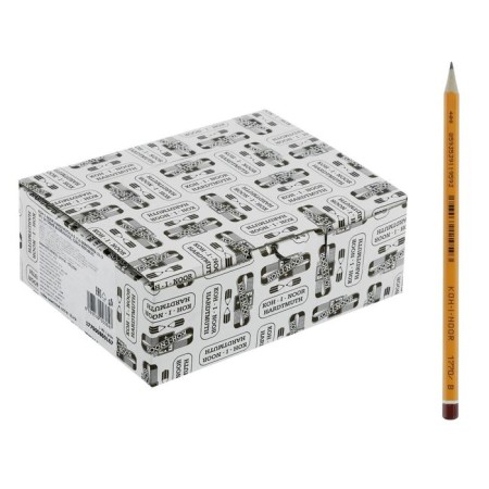 Chernographic pencil Koh-I-Noor 1770 B Black Sun, faceted