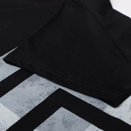 T -shirt male, black color, size 56-6