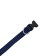 The collar of the corrugated, 40 x 1.5 cm, blue-black