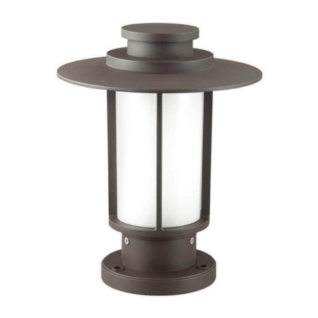 Street lamp for MITO, 1x18W, E27, IP54, brown color