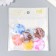 Beads for creativity plastic "Flat circles of marble" Color 20 g 0.5x2.7x2.7 cm