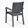 Gardener chair "Matsesta", 57.5 x 58 x 86.5 cm, anthracite