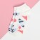CAFTAN socks "Abstraction", river 36-39, col. white