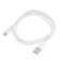 CARMEGA CAR-C -MIC1M-WH, microUSB-USB, 2.4 A, 1 m, white
