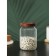 Glass Bank for bulk products with a wooden lid "Winnie", 750 ml, 9 × 15 cm
