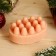 New Year. Massage soap with Luffa "hot cocoa" 100 g