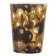 A set of paper dishes is a disposable "black gold", 10 glasses, 10 plates