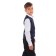 School vest for a boy, blue color, height 140