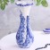 VAZ Gzhel "Katerina", white-blue, ceramics, 37 × 14 cm,