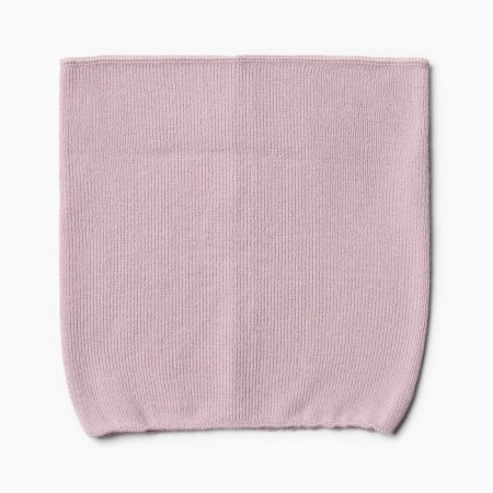 Snood for children, powder color, size 25x26 cm-1