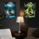 Picture on numbers with luminous paint, 40 × 50 cm "Ship in the Moonlight" 26 colors
