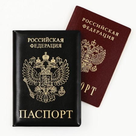 Cover for passport "Passport Russia", artificial leather-4