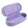 Penal-football 85 x 210 x 50 mm with a folding bar, soft, textile, calligrata PMK 24-42, mint/light lilac