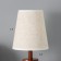 Twenthic lamp "India" 1x40W E27 walnut 16.5x16.5x35cm