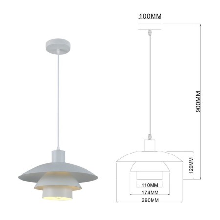 Lamp Xenobia 5097-201 1he27 40wt-2