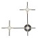 Bra Costella, 9W LED 4000K, 720LM, black color, IP20