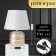 Traffic lamp with lampshade Risalux "Candy", E14, 40 W, 22.5 × 22.5 × 34.5 cm