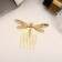 Liberty hair crest Dragonfly, 4x5 cm, gold
