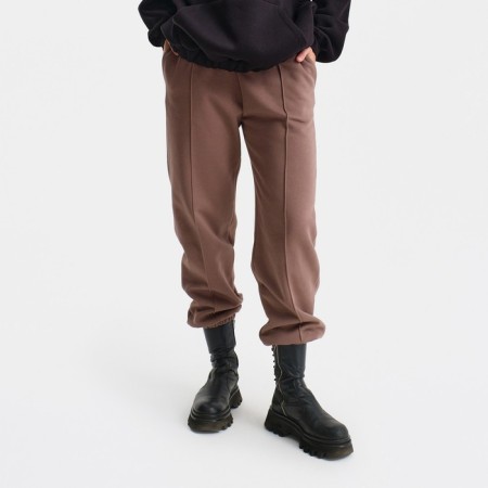 Women's pants, coffee color, size 44-2