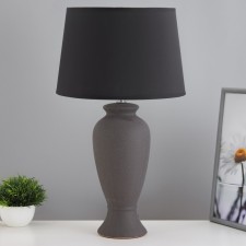 Elga table lamp E27 40W black 28x28x44cm Risalux