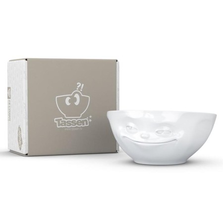 TASSEN Grinning bowl, 350 ml, white color-3