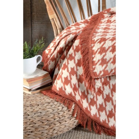 Rocket blanket, size 150x200 cm, brick