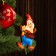 Toy on the Christmas tree "Character" Gnomik, 9.5x7cm