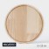 Cutting board Magistro "oak", d = 25 cm, oak