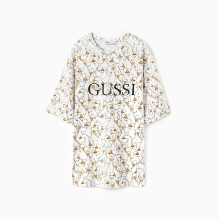 Female T-shirt elongated KAFTAN GUSSI rr 40-42-5