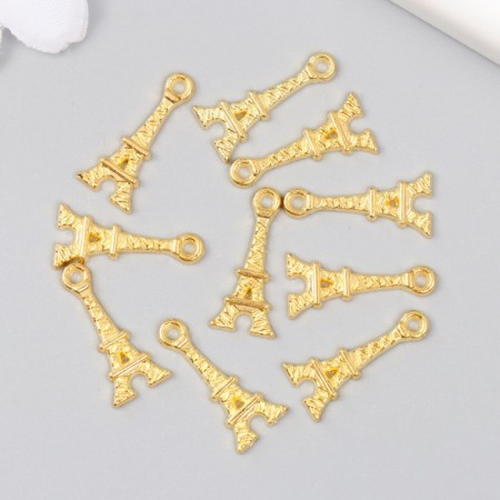 Aiffele Tower Suspension Office 18x8 mm golden-2