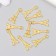 Aiffele Tower Suspension Office 18x8 mm golden