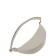 Bag over the shoulder, lightning department, beige color 12x40x15cm