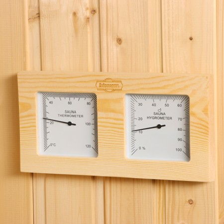 Thermometer-gigrometer, 26x14x3 cm v-T017