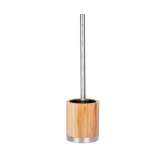 Axentia bonja toilet from bamboo and stainless steel Ø 9.5 cm, height 36 cm