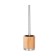 Axentia bonja toilet from bamboo and stainless steel Ø 9.5 cm, height 36 cm