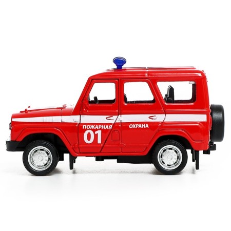 Metal UAZ Hunter "Fire Guard", Inertia, 1:43-1