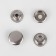 Installation button, omega (o-shaped), d = 15 mm, nickel color