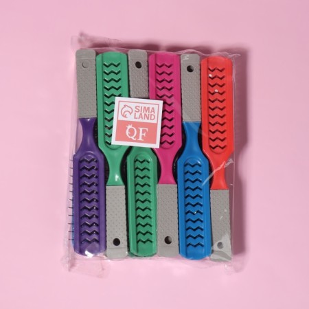 The comb is massage, ventilated, 3 × 21 cm, packing 12 pcs, color mix-4