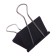 A set of clamps for papers of black 60mm 2 pieces in a package