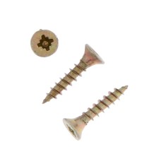 Self -tapping screws universal tundra Krep 3.0x16 mm, yellow zinc, 35 pcs.