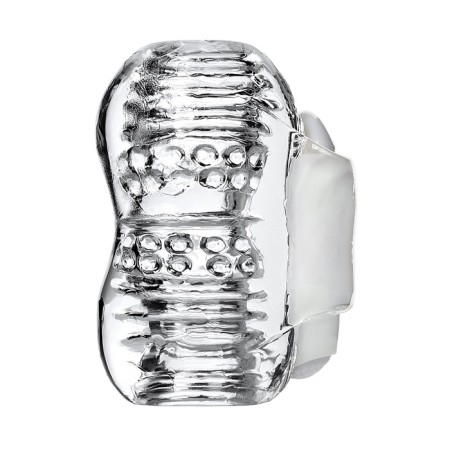 Masturbator Unrealistic Lingam byfa Khani, TPE, Transparent, 9 cm-2
